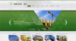 Desktop Screenshot of gecosrl.com